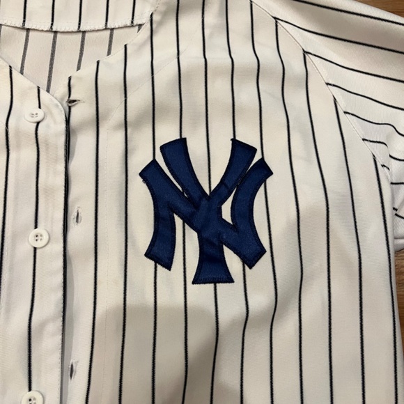 majestic 2009 inaugural new york yankees mantle jersey size 52 - Picture 2 of 7